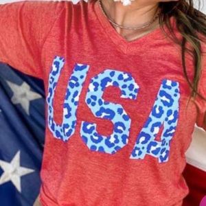 Womens USA tee